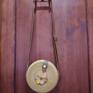 Bali Rattan wicker purse